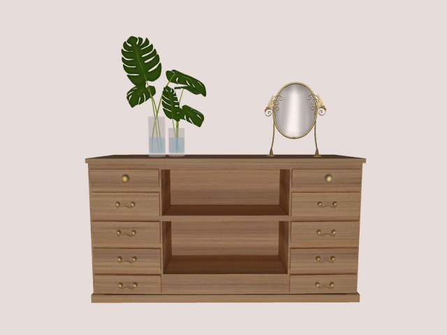 Cabinet With Mirror