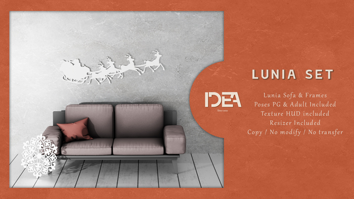 IDEA-Lunia Sofa (ADD ME)