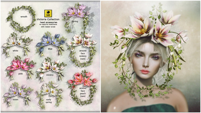 *LODE* Head Accessory - Victoria around Face [mistery] RARE