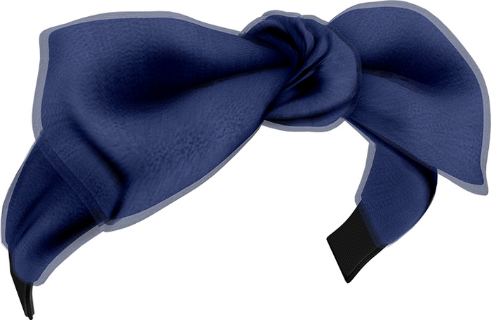 LaGyo_Bibi Fluffy Headbend - Blue