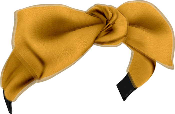 LaGyo_Bibi Fluffy Headbend - Yellow