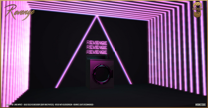 Revenge Backdrop - The Bearded Guy