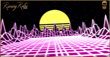 Rising Retro Backdrop - The Bearded Guy