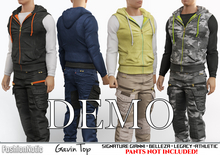 Demo Gavin Male Top Fatpack Colors - Signature Gianni, Belleza Jake , Legacy - FashionNatic