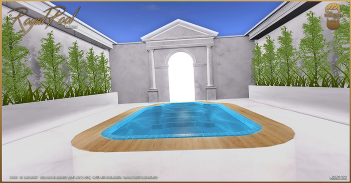 Royal Pool Backdrop - The Bearded Guy