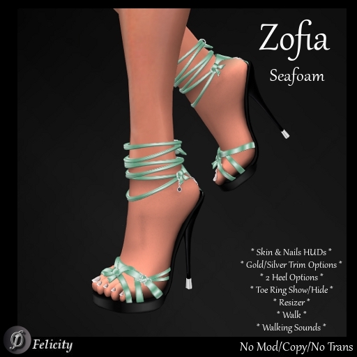 SALE! *Felicity* Zofia Stilettos - Seafoam Green High Heels Strappy Sandals (Shoes with 2 Heel Sizes)