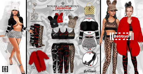 Second Life Marketplace - 15. BETRAYAL BG Leggings - White