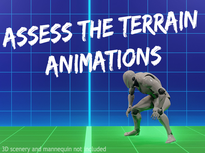 Assess the terrain animations
