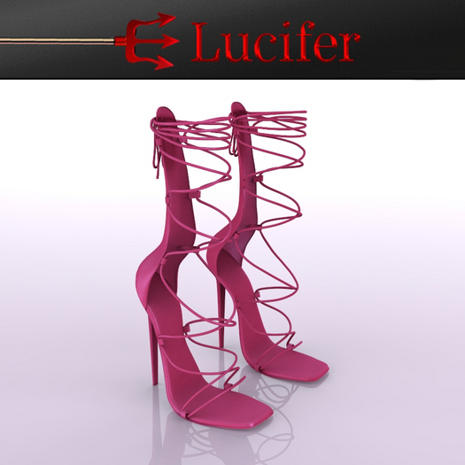 Strapped Heels Pink
