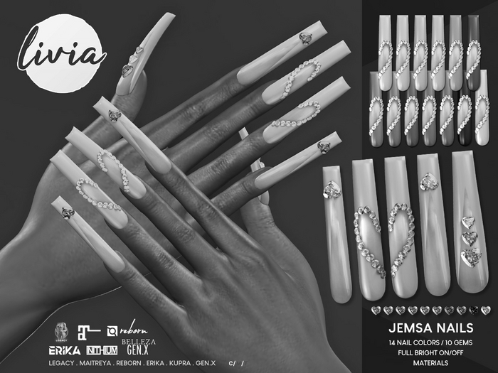 LIVIA Jemsa Bento Nails DEMO