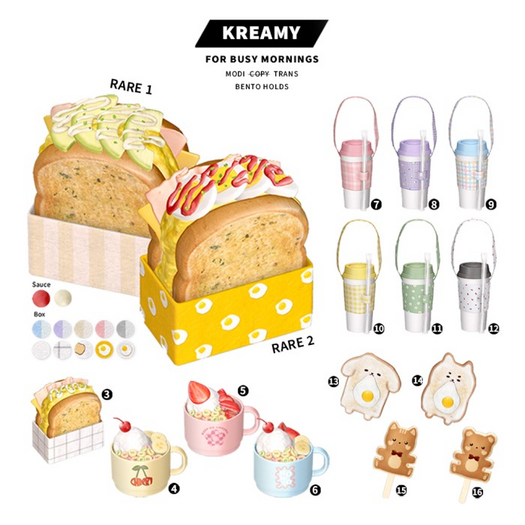 1. KREAMY. for busy mornings RARE