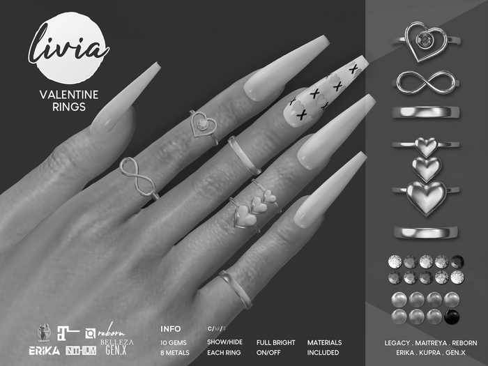 LIVIA Valentine Rings DEMO