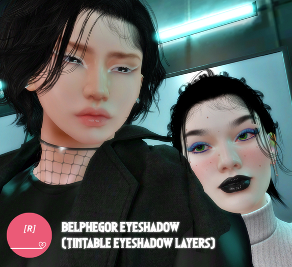 Second Life Marketplace - [R] Belphegor Eyeshadow Layers (Lel EvoX)