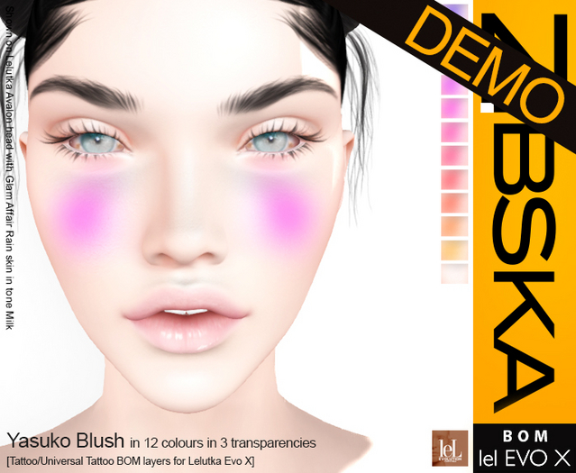 Zibska Evo X ~ Yasuko Blush Demo