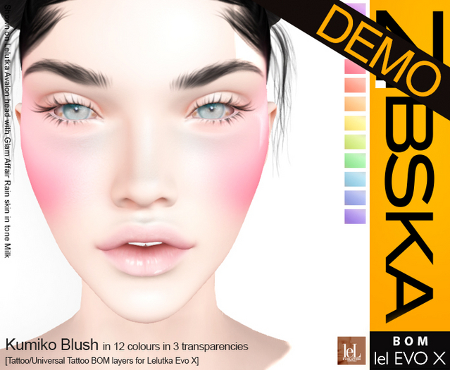 Zibska Evo X ~ Kumiko Blush Demo