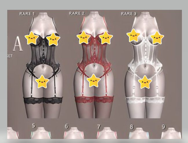 2. Dhoma - Alyssa Lingerie Set Legacy Red RARE