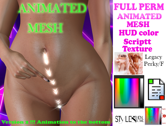 STYLES -FULL PERM-ANIMATED MESH  V2 // Legacy-PROMO 96 hours!!!