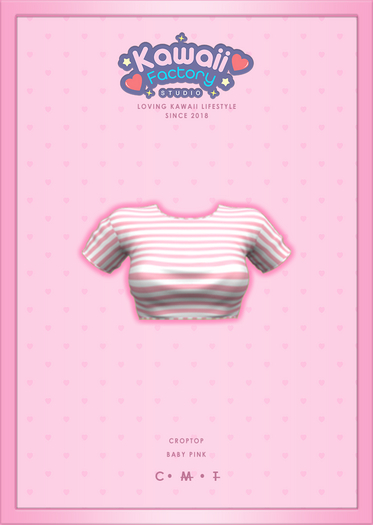 [=KFS=] Legacy Classic - Croptop - Baby Pink