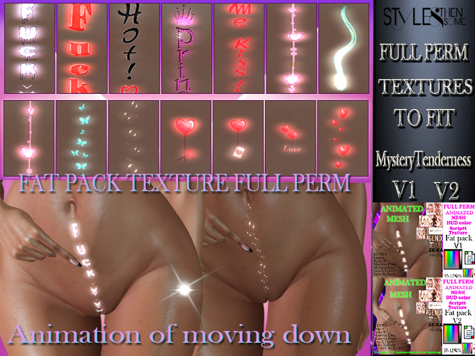STYLES -ANIMATED MESH TEXTURE FULL PERM-MegaPac