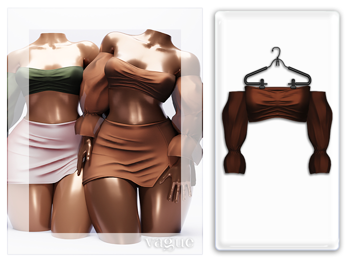 Vague. Nyane Top - Copper -