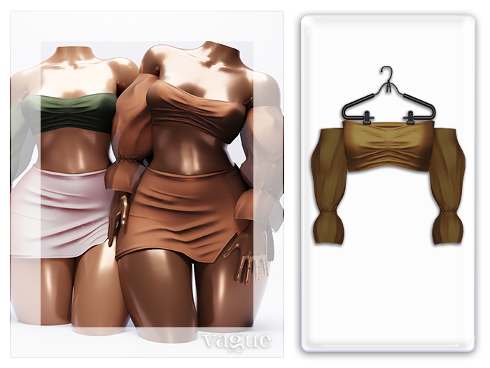 Vague. Nyane Top - Gold -