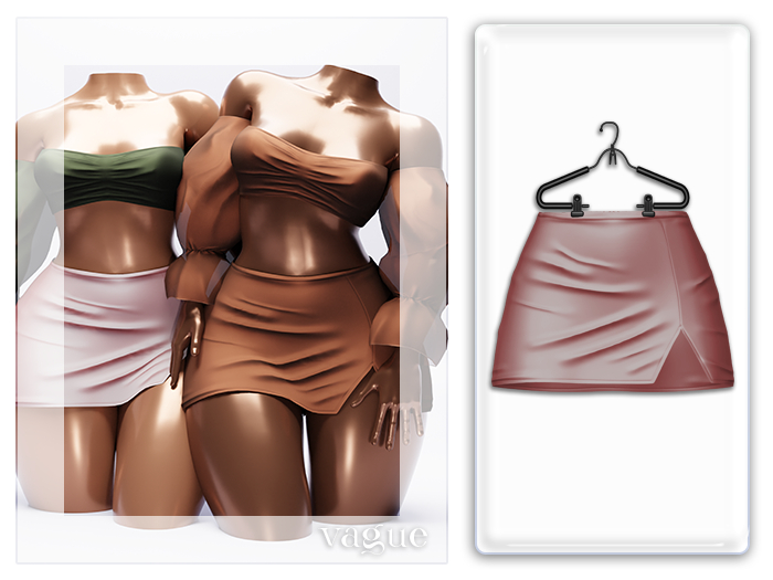 Vague. Nyane Skirt - Rose -