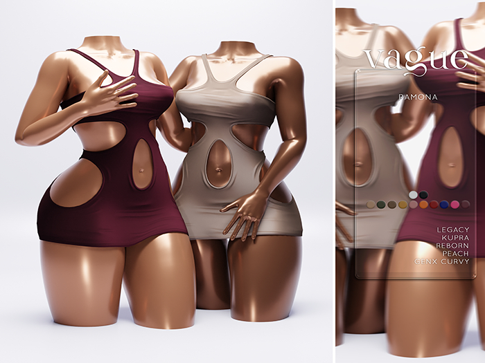 Vague. Ramona Dress - FatPack -