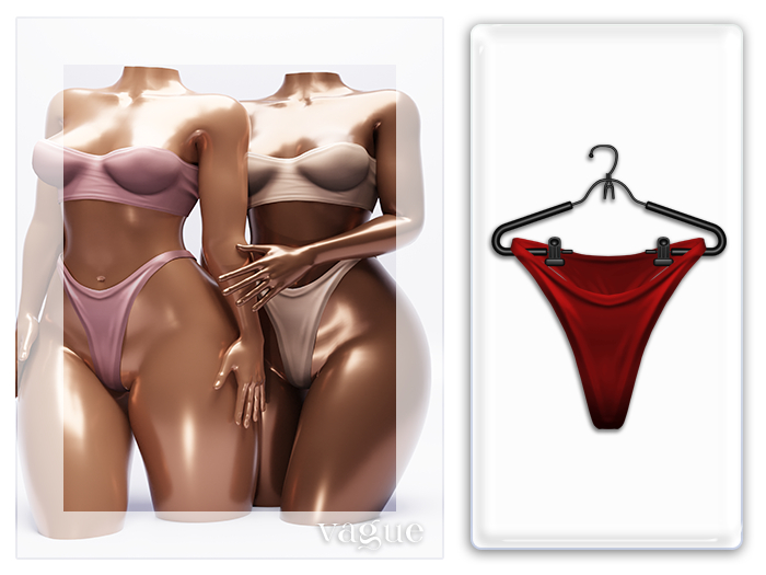 Vague. Donda Panty Red