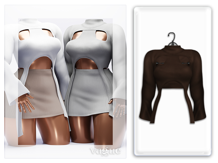 Vague. Maia Top Chocolate