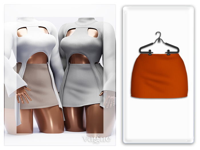 Vague. Maia Skirt Amber