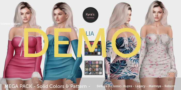 [Kyra's] LIA Dress DEMO  Fullpack 