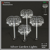Garden Lights | Silver Garden Lights 