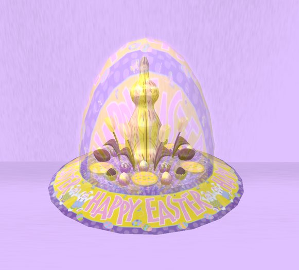 Divivity Easter Bunny Chocolate Garden