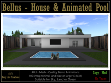 EAC :: Bellus - House & Animated Pool - Sky, Land or Ocean Home