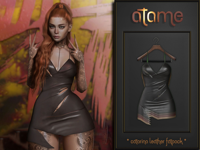 AtaMe - Catarina Leather Maitreya