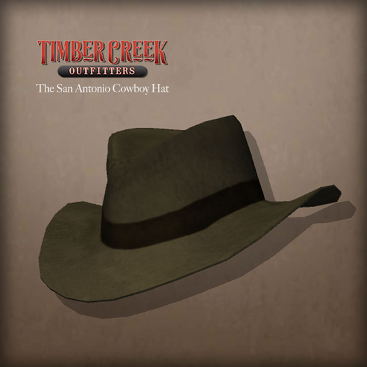 [Timber Creek] The San Antonio Cowboy Hat-Earth-Boxed