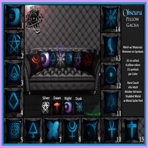 3rd Eye_ Obscura Couch 17 RARE