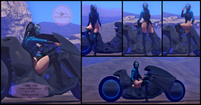 Secret Poses - Cyber Girl  ADD