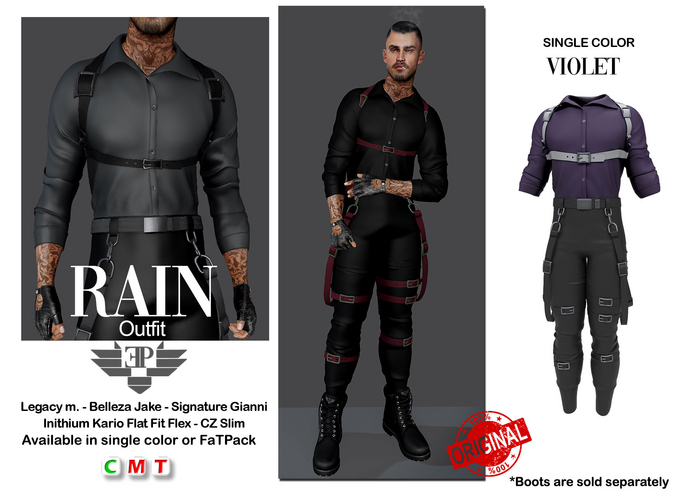 L'Emporio&PL::*Rain*:: Outfit -Violet-