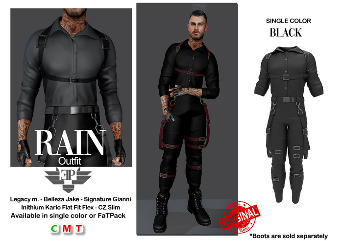 L'Emporio&PL::*Rain*:: Outfit -Black-