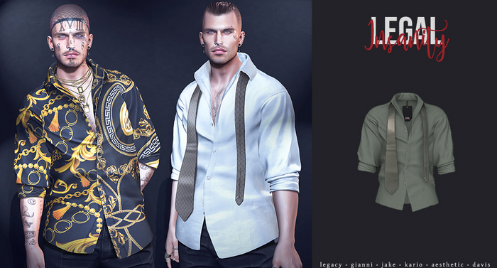 Legal Insanity - Parker shirt #21