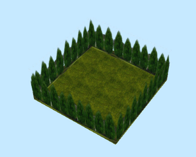 Sky Platform "Ever Green" 32x32  - BadAppleDesign - BOX