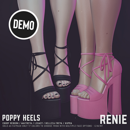 RENIE : POPPY HEELS - DEMO