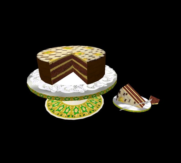 Divivity Chocolate Lemon Basket Weave Cake