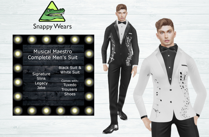 Snappy4Men  // Musical Maestro Suit