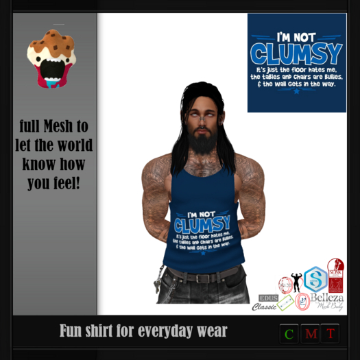 Mens Clumsy Tank