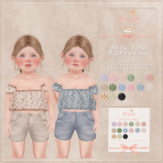 Blush. Alia Top - Lace Cream