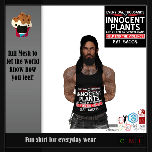 Mens Innocent plants tank