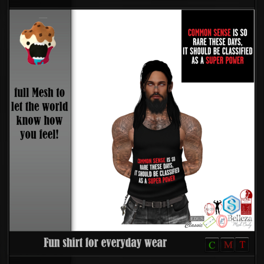 Mens Common Sense Tank