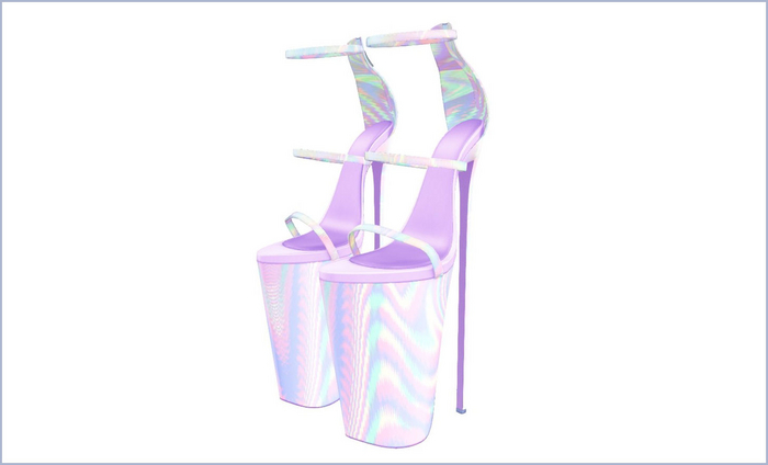 BLX -HoloHO Heels- NACRE Slink #1 RARE
